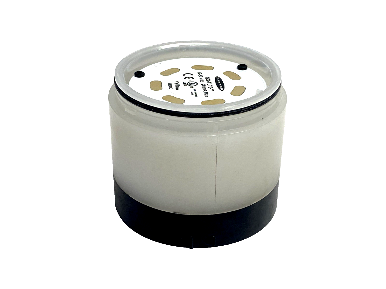 Banner SG-TL70-Y 70mm Modular LED Tower Light Module, Yellow, 92212 - Maverick Industrial Sales