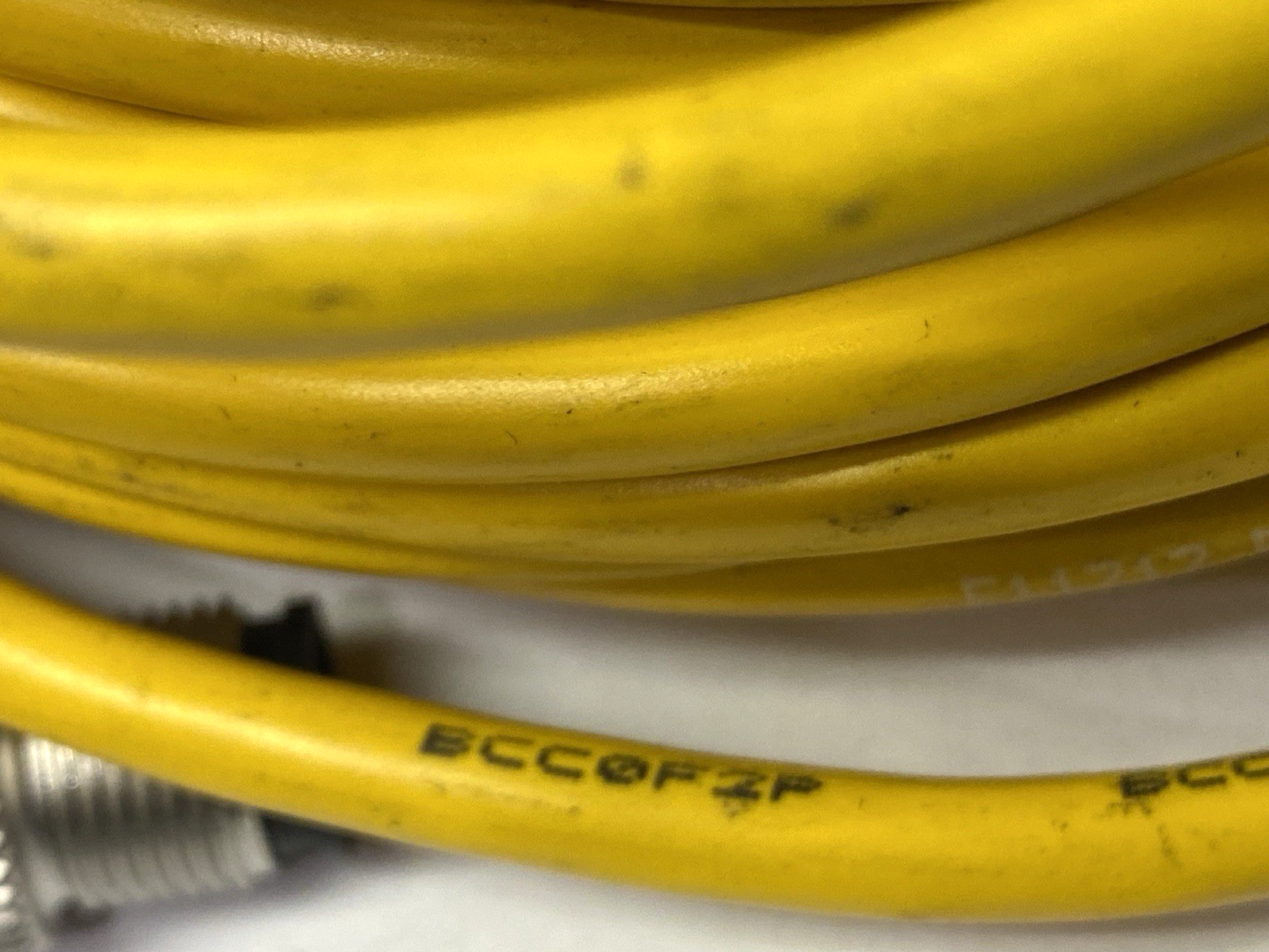 BCC M425-M424-3A-304-VX44T2-100, BCC0F2P | Balluff BCC M425-M424-3A-304-VX44T2-100 Double-Ended M to F M12 Cordset BCC0F2P - Used - Maverick Industrial Sales