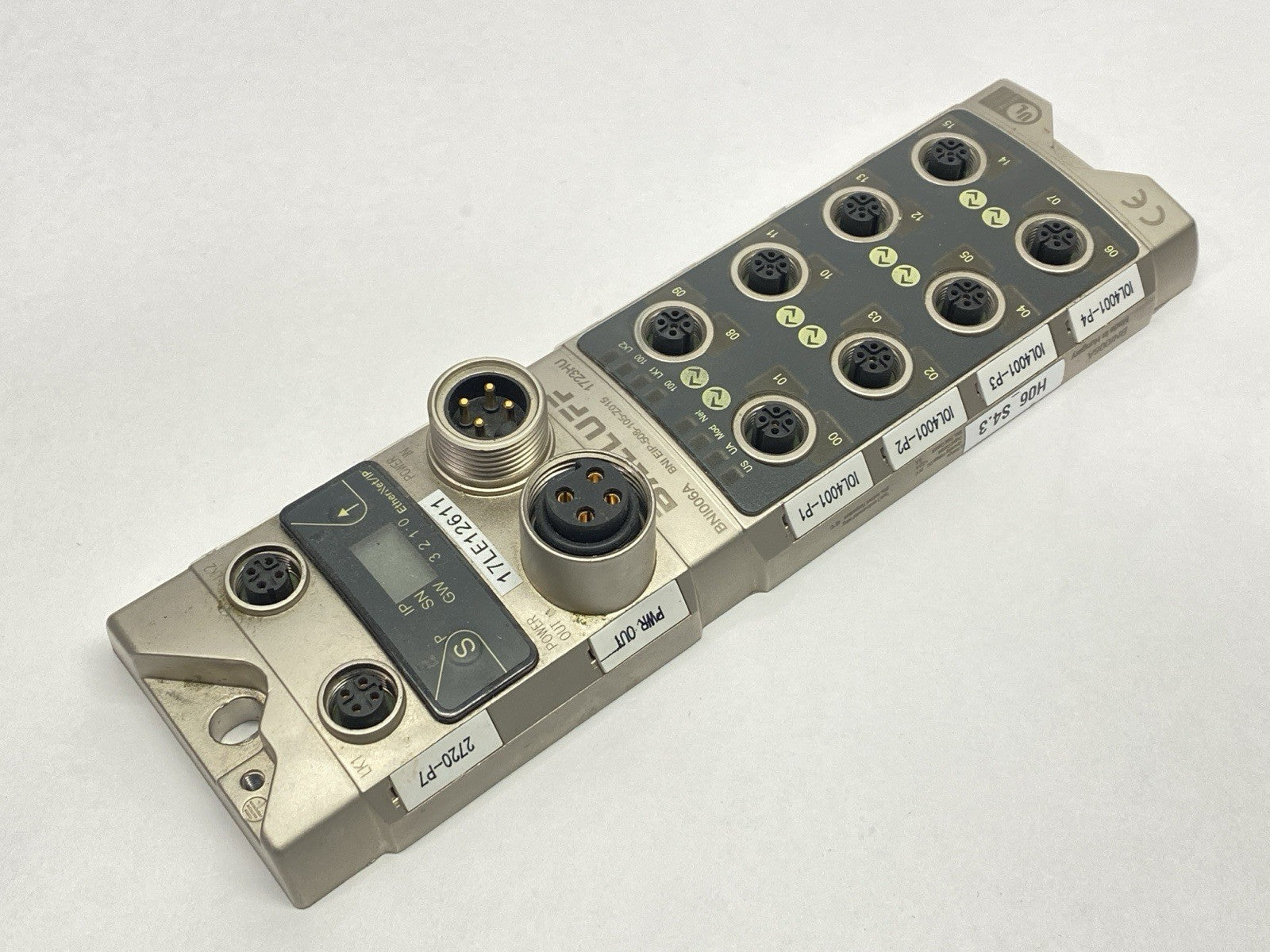 BNI006A | Balluff Ethernet/IP Digital I/O Fieldbus Unit BNI EIP-508-105-Z015 - Used - Maverick Industrial Sales