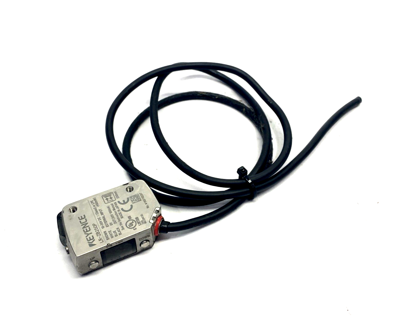 Keyence LR-ZB250P Laser Sensor CUT CABLE - Maverick Industrial Sales