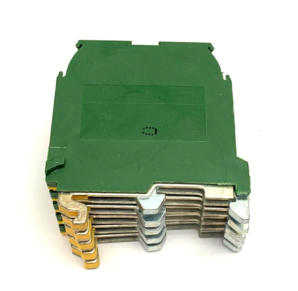 ABB TE Connectivity 1SNA165113R1600 Ground Terminal Block M4 Entrelec LOT OF 5 - Maverick Industrial Sales