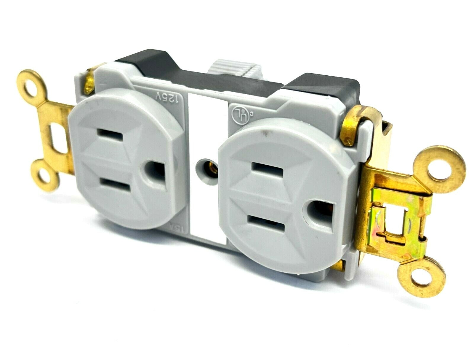 Pass & Seymour PT5262-AGRY Duplex Receptacle 15A 125V Grey - Maverick Industrial Sales