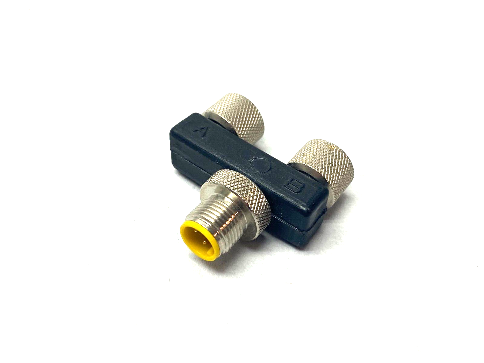 Lumberg Automation ASBS 2 M12-S2326 T-Splitter M12 Female To M12 Male 4-Pin - Maverick Industrial Sales