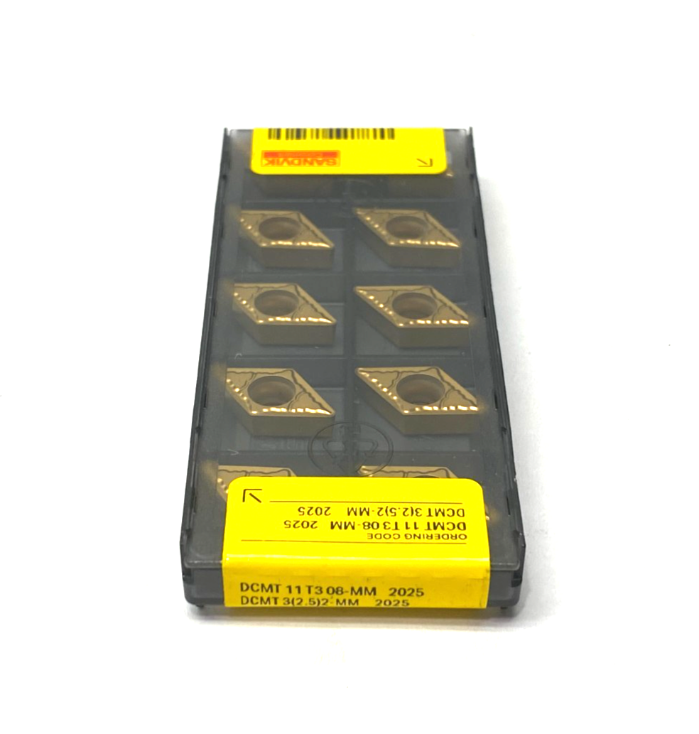 DCMT 11 T3 08-MM 2025 | Sandvik Coromant CoroTurn® 107 Turning Insert 5730512 - New - Maverick Industrial Sales