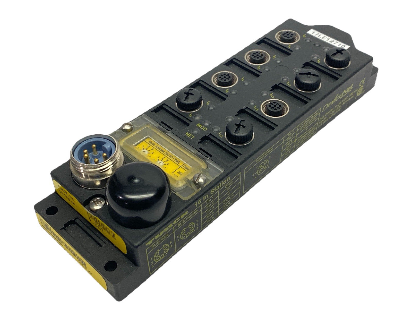 FDNL-L1600-T | Turck I/O Module For DeviceNet Fieldbus 16 Input F0095 - New – Open box - Maverick Industrial Sales