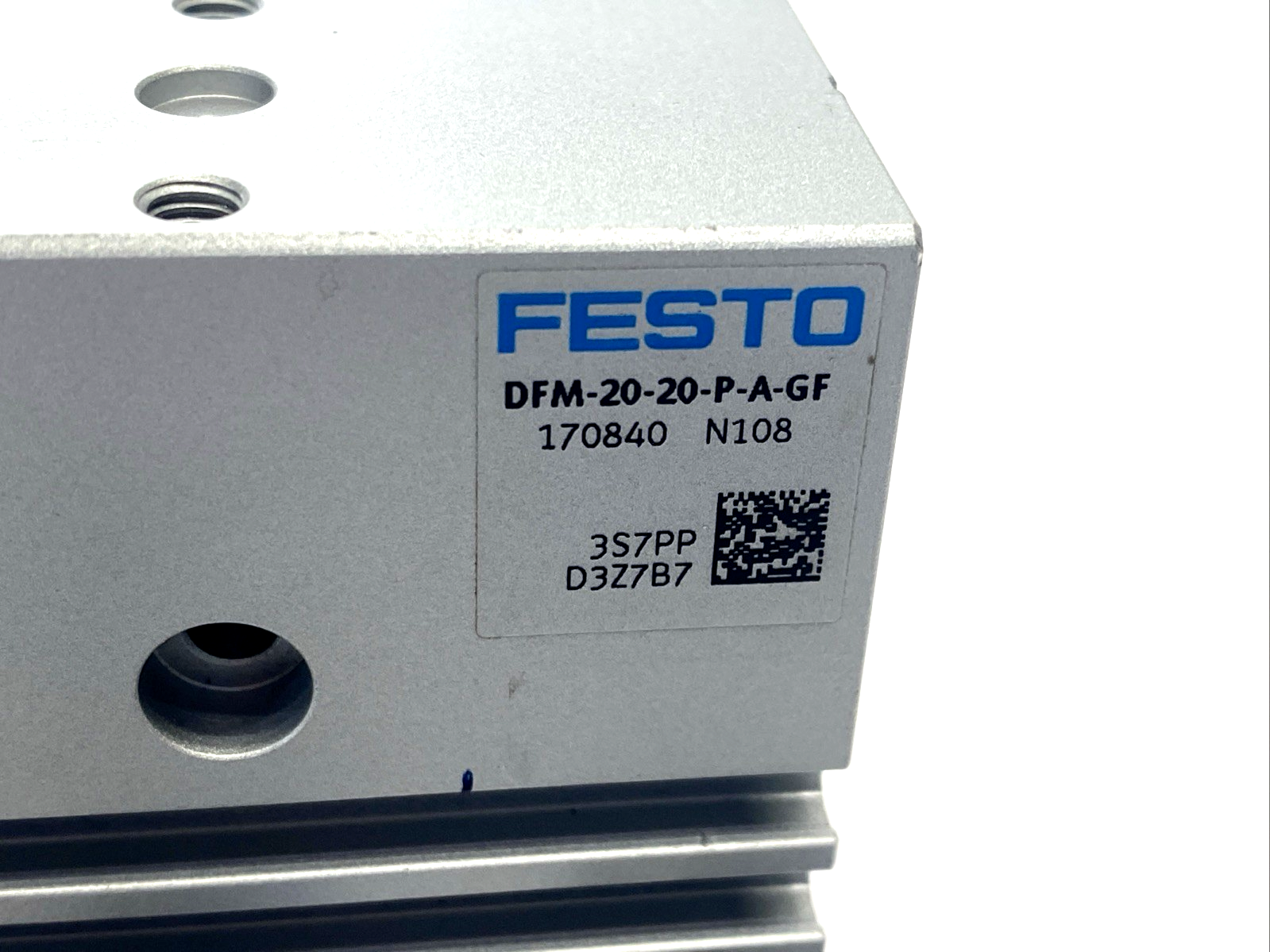 Festo DFM-20-20-P-A-GF Guided Drive Cylinder 20mm Bore 20mm Stroke 170840 - Maverick Industrial Sales
