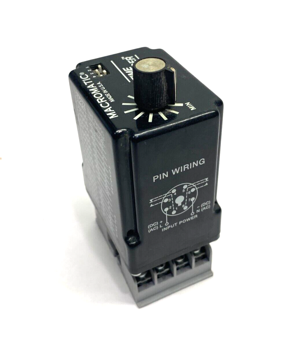 Macromatic SS-60522 Time-Ranger Programmable Interval Timing Relay 120VAC/DC - Maverick Industrial Sales