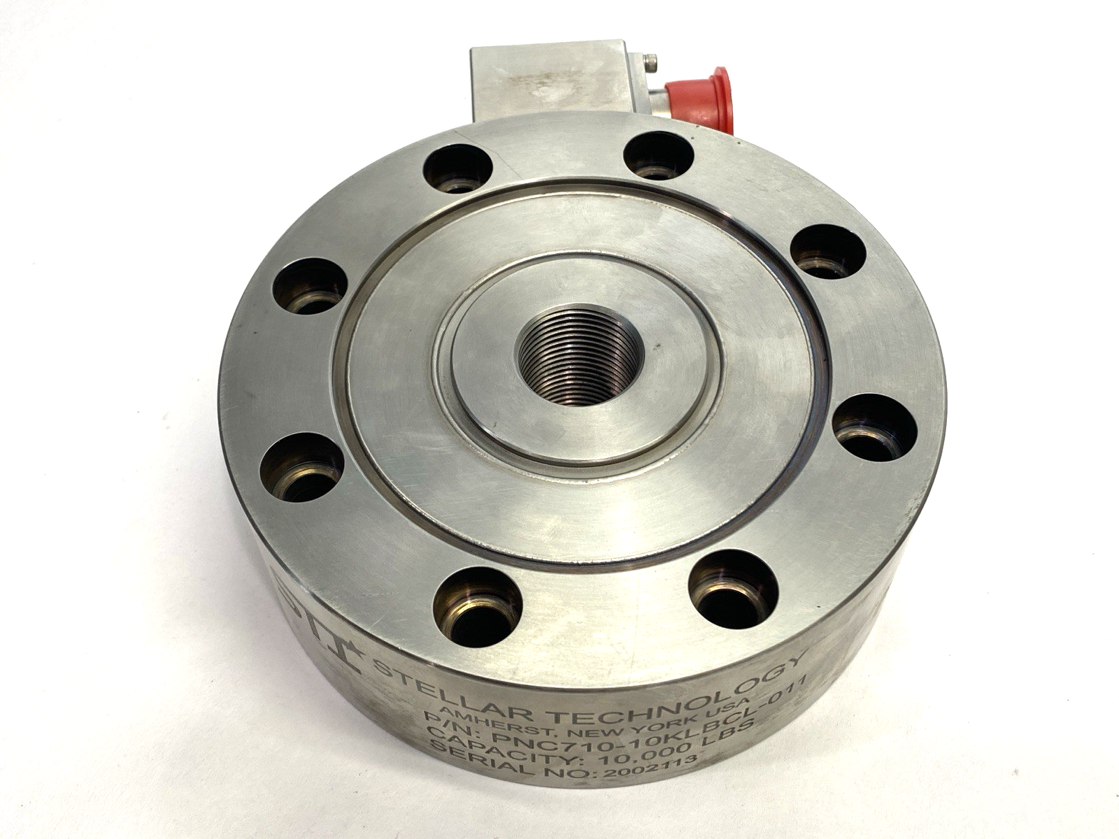 Stellar Technology PNC710-10KLBCL-011 Pancake Load Cell 10,000lb Capacity - Maverick Industrial Sales