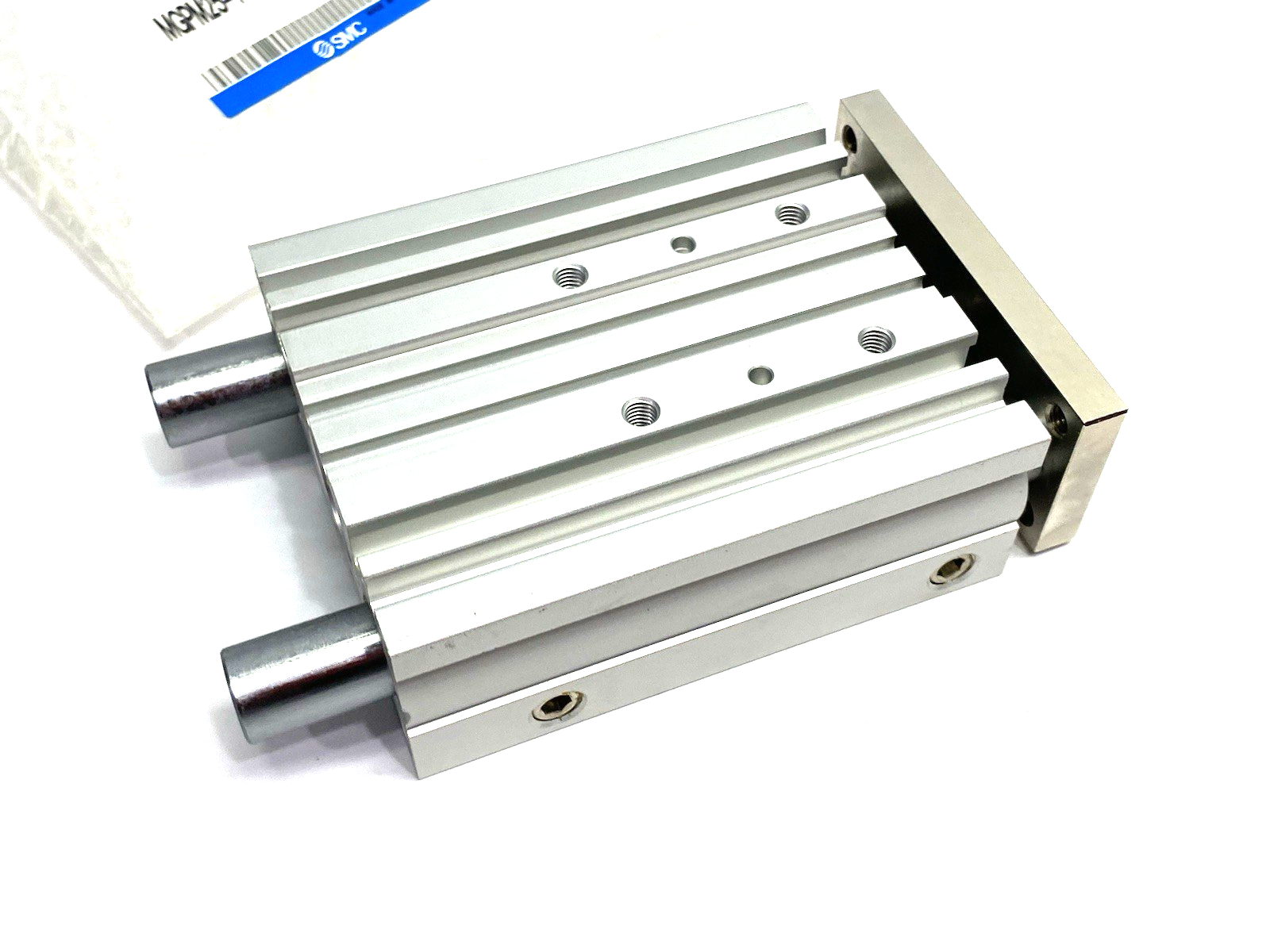 MGPM25-75Z | SMC Compact Pneumatic Guide Cylinder 25mm Bore 75mm Stroke - New Other - Maverick Industrial Sales