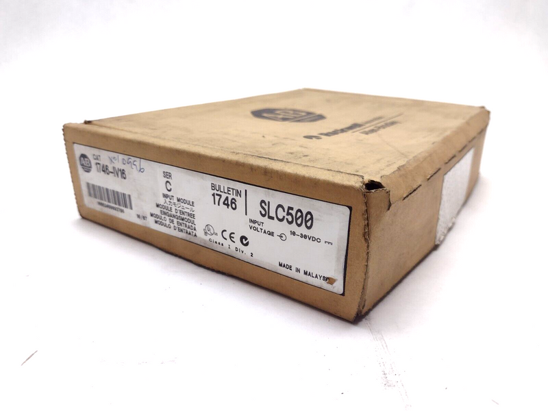 Allen Bradley 1746-IV16 Series C SLC500 Input Module 10662468092750 10-30 VDC - Maverick Industrial Sales