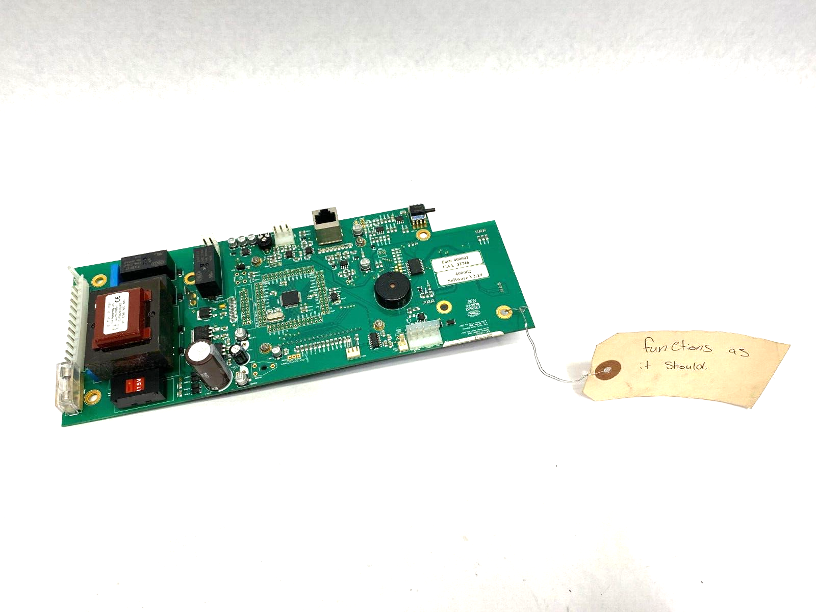 Posin 400002 Input/Output Controller Card w/ Digital Screen V2.19 Software - Maverick Industrial Sales