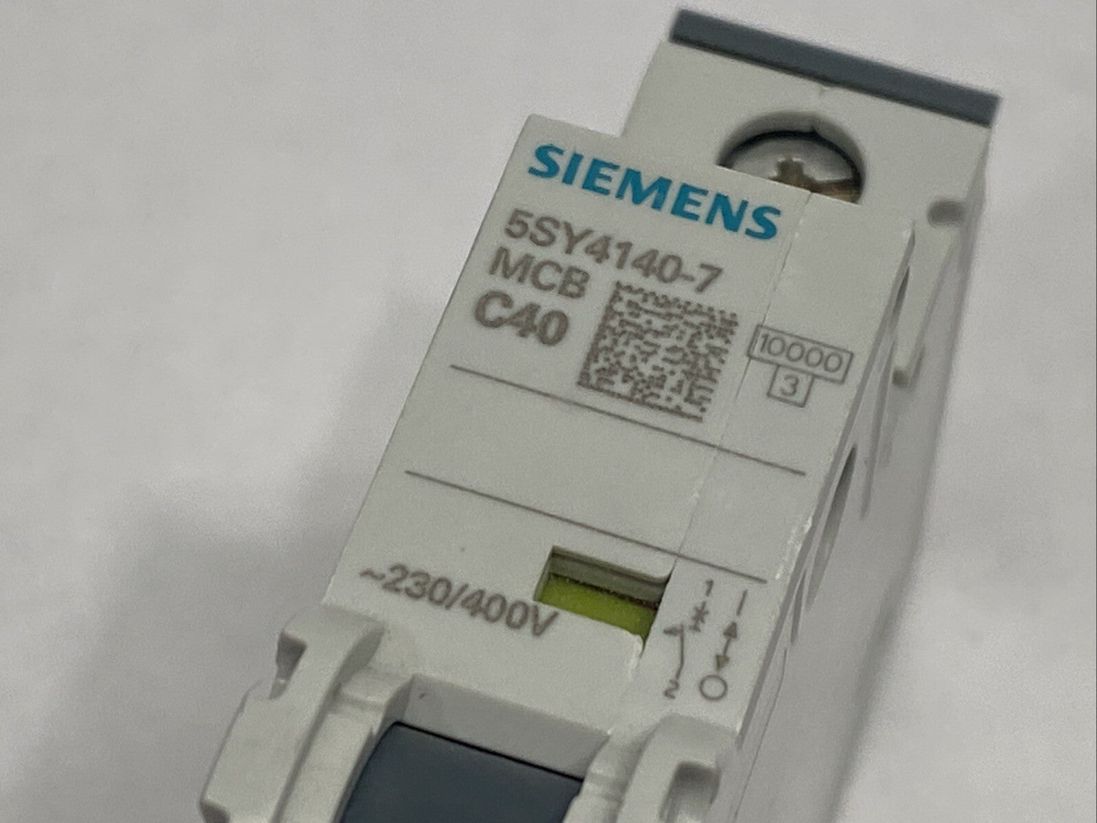 Siemens 5SY4140-7 Miniature Circuit Breaker C40 1-Pole 40A 230/400V - Maverick Industrial Sales