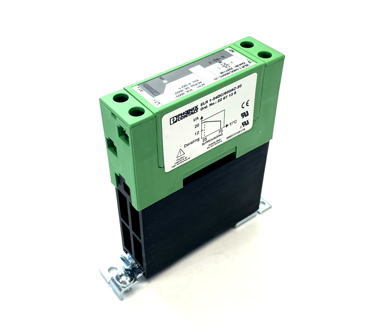 Phoenix Contact ELR 1-24DC/600AC-20 Solid-State Contactor 2297138 - Maverick Industrial Sales