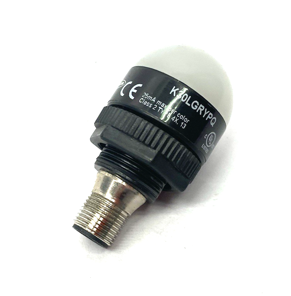 Banner K30LGRYPQ EZ-LIGHT: 3-Color General Purpose Indicator PNP M12, 78925 - Maverick Industrial Sales
