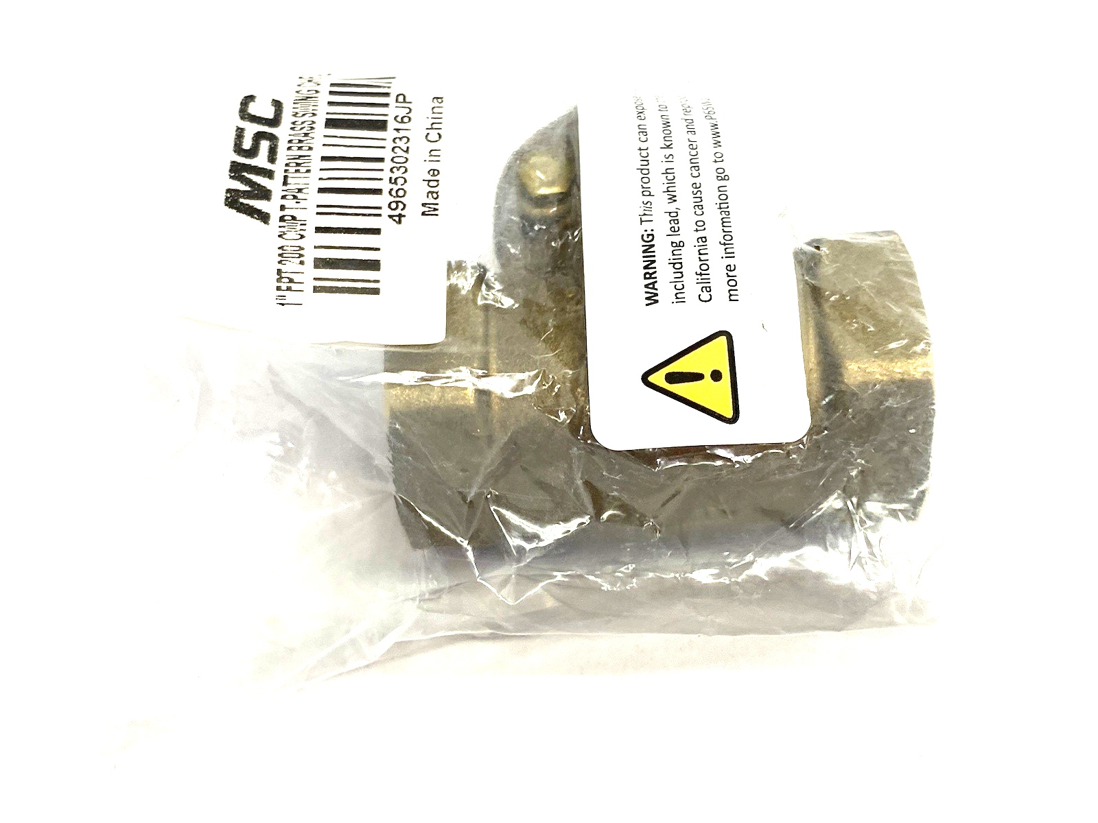 38080784 | Value Collection 4965302316JP Check Valve: 1" Pipe Check Swing, - New - Maverick Industrial Sales