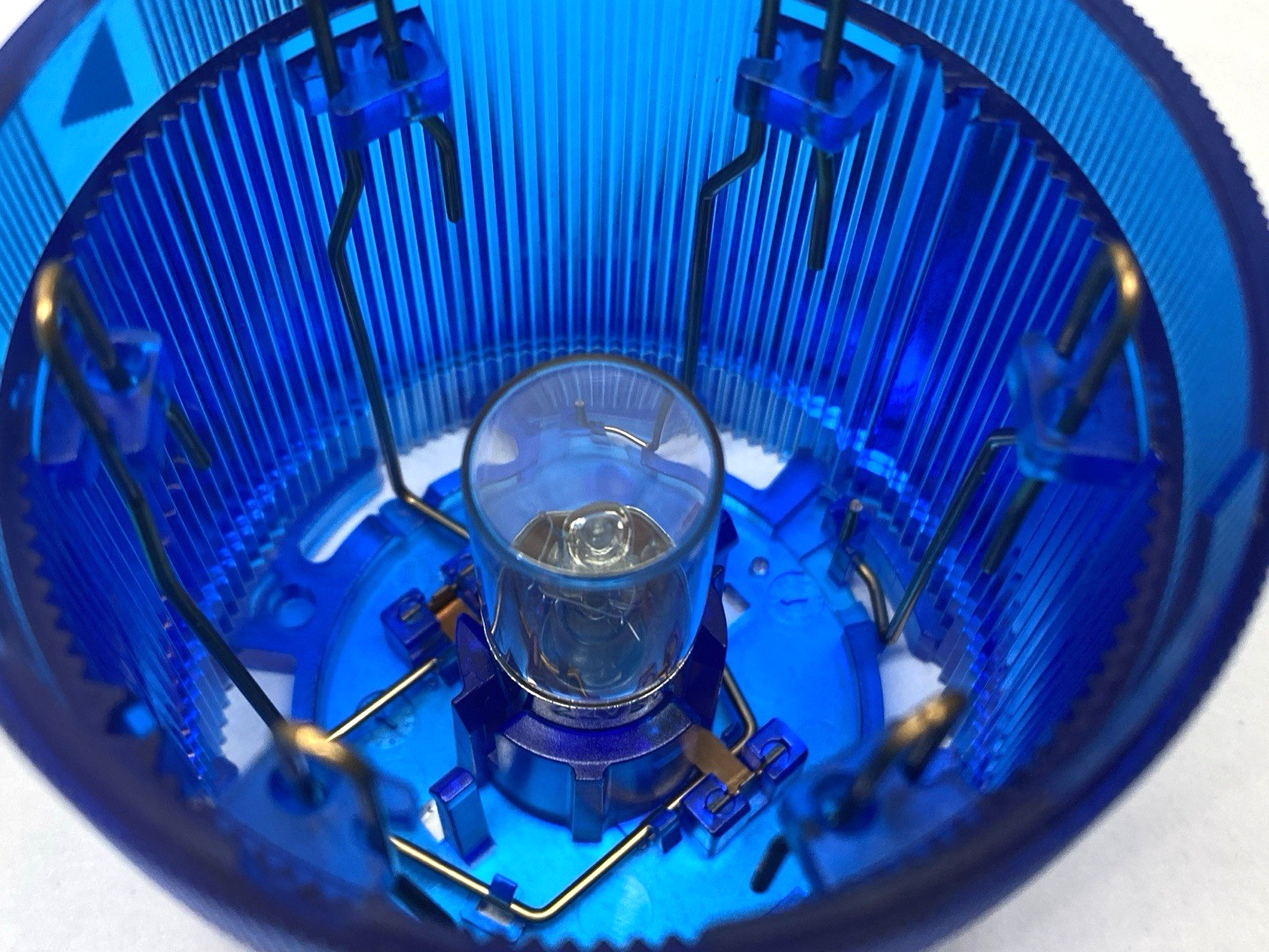 Werma 84050000 Blue Permanent Light Element 70mm Diameter 12-230VAC/DC BU - Maverick Industrial Sales
