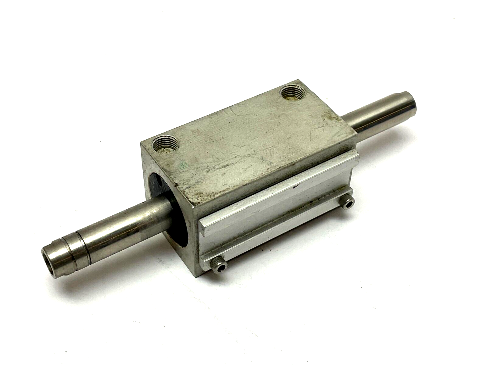 Compact QJM96-2854 Pneumatic Double Ended Cylinder - Maverick Industrial Sales