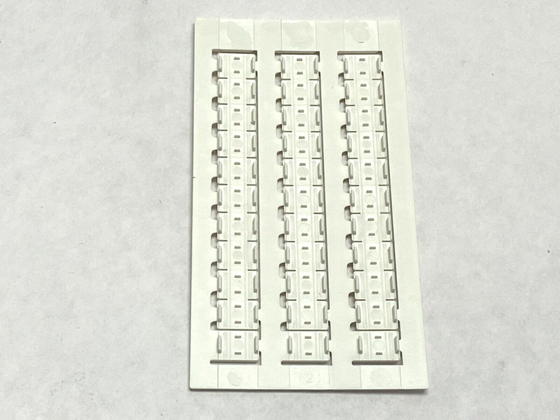 ABB 1SNA234600R1000 Terminal Block Marker Sheet of 30 RC810TT LOT OF 10 - Maverick Industrial Sales