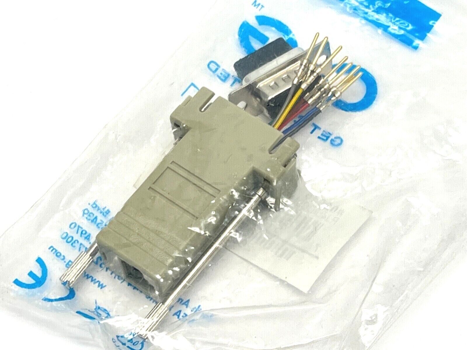 C2G 02945 RJ45/DB9M Modular Adapter LOT OF 4 - Maverick Industrial Sales