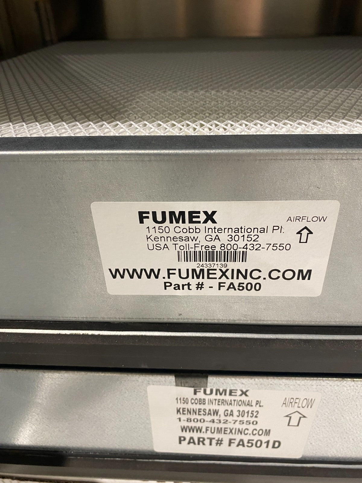 Fumex GS3-500 Air Filtration Fume Extractor Unit MORE OUTSIDE WEAR - Maverick Industrial Sales