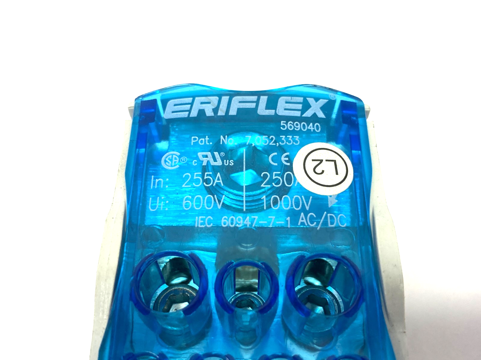 nVent Eriflex 569040 Single Pole Distribution Block UD-250A - Used - Maverick Industrial Sales