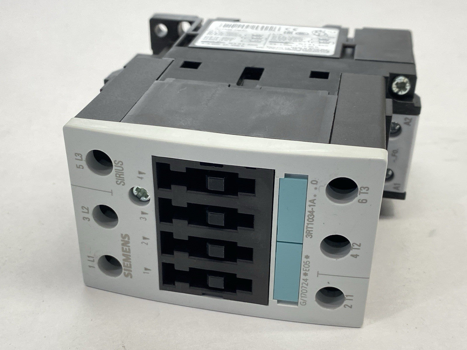Siemens 3RT1034-1AF00 SIRIUS Power Contactor AC-3 15 KW/400V AC - Maverick Industrial Sales
