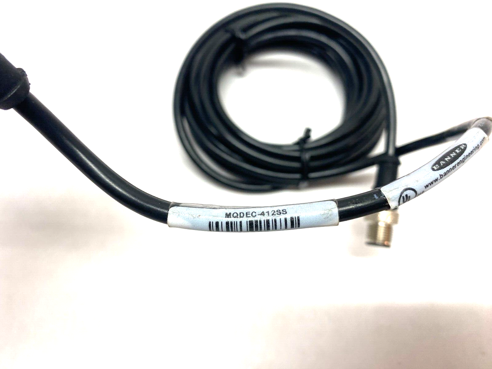 Banner MQDEC-412SS Double Ended Connection Cordset M12 4-Pin 47633 - Maverick Industrial Sales
