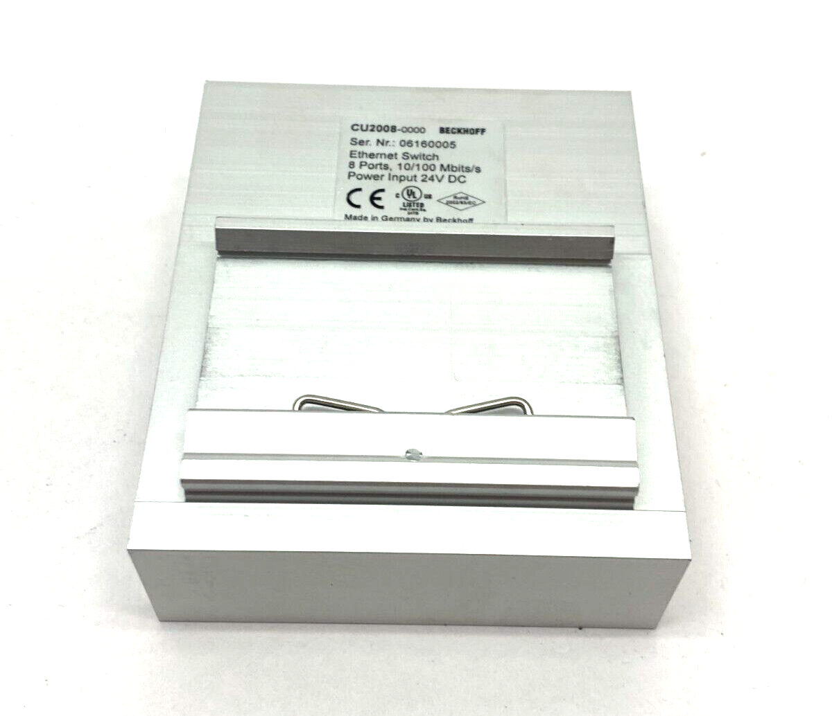 CU2008-0000 | Beckhoff Ethernet Switch 8-Port 10/100Mbits/s 24VDC - Used - Maverick Industrial Sales