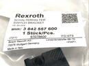 Bosch Rexroth 3842557600 Switch Bracket CS: SH 2/UV LOT OF 2 - Maverick Industrial Sales