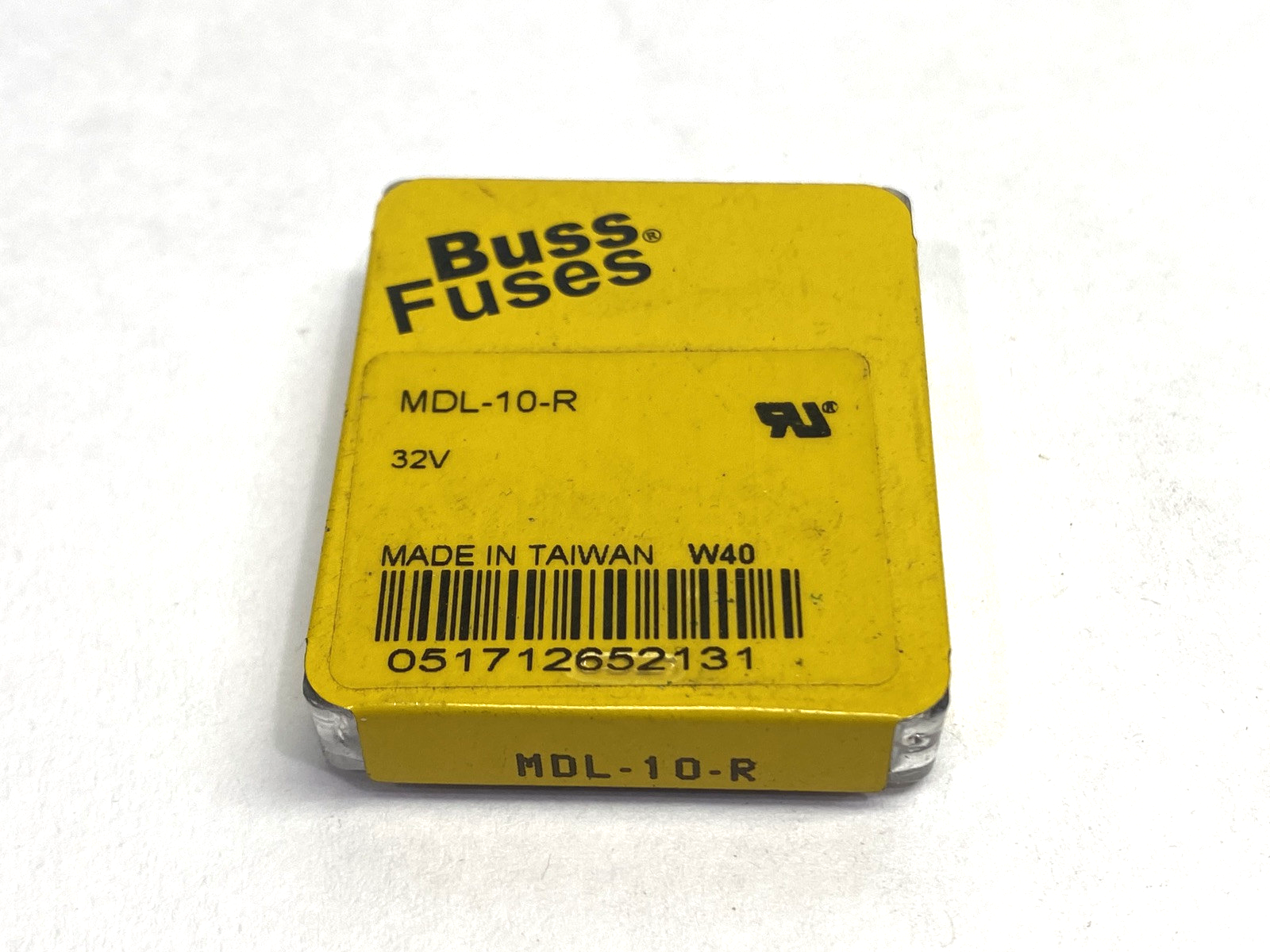 Cooper Bussmann MDL-10-R Miniature Fuse 10A 32V PACKAGE OF 5 - Maverick Industrial Sales