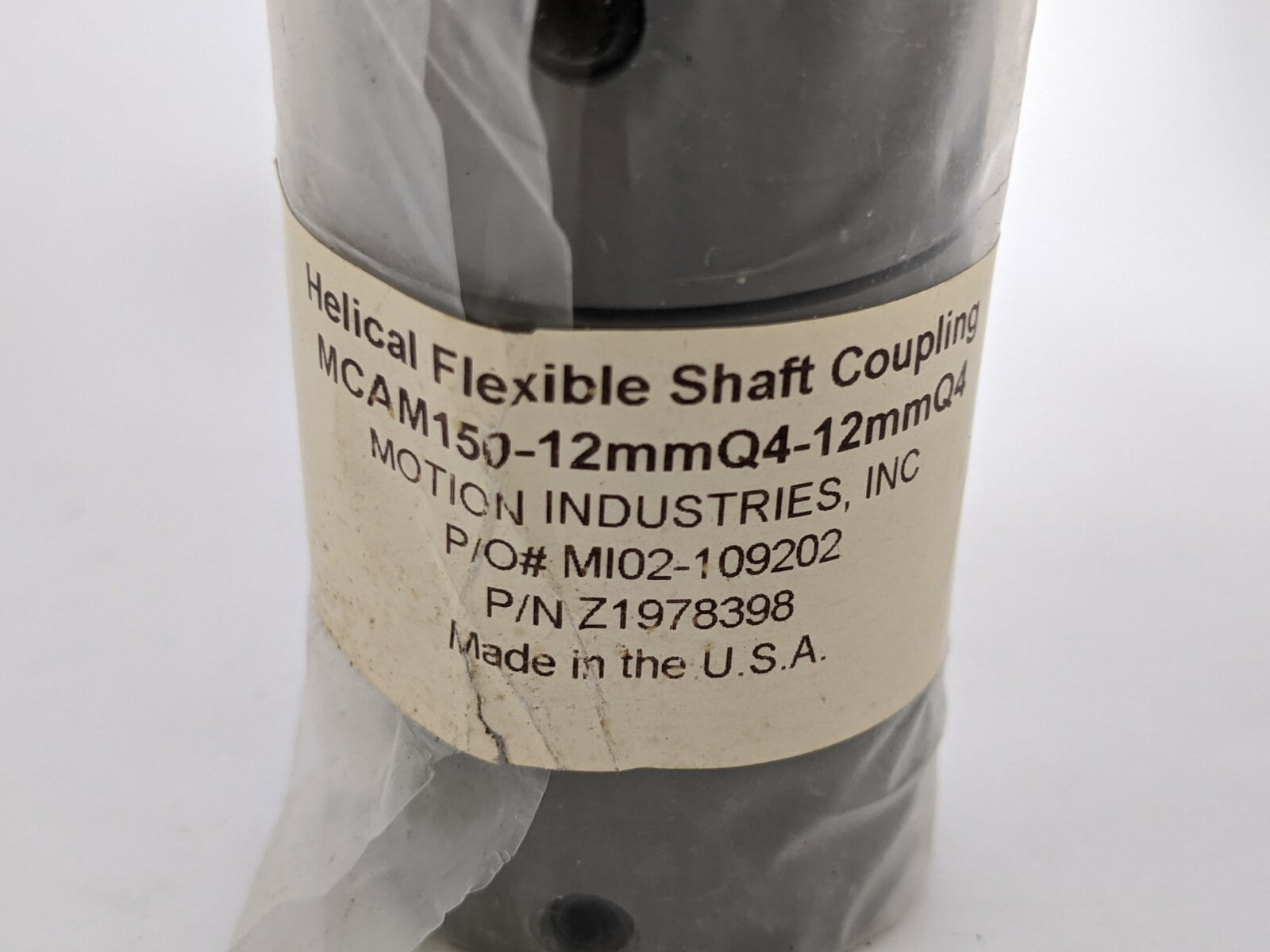 Helical Flexible MCAM150-12mmQ4-12mmQ4 Shaft Coupling Z1978398 - Maverick Industrial Sales