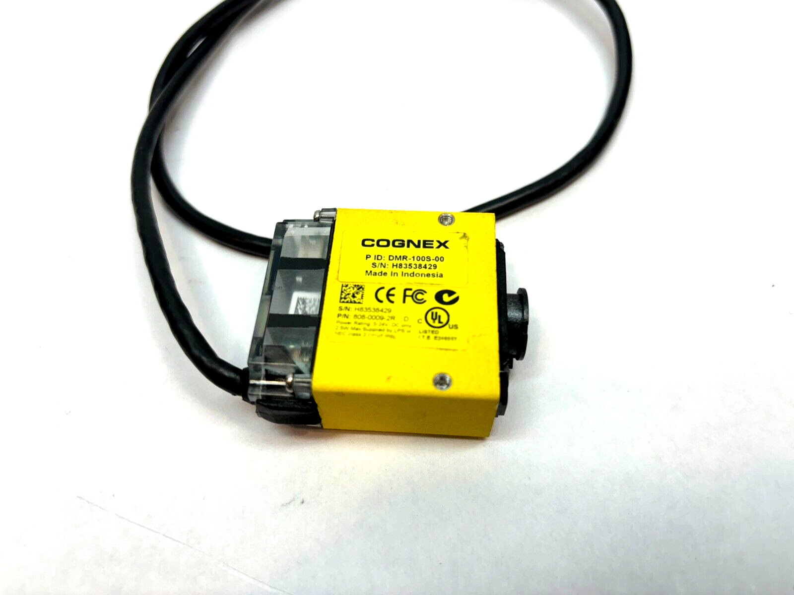 Cognex DMR-100S-00 DataMan Laser Barcode Reader Scanner, 808-0009-2R, No Cover - Maverick Industrial Sales
