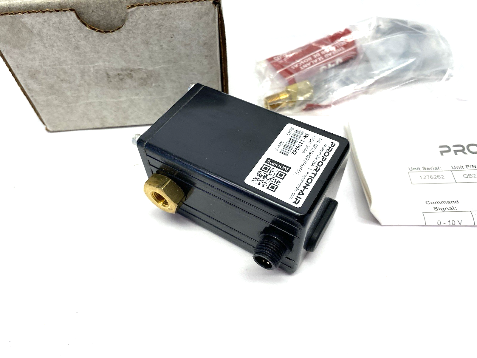 QB2TBNEEZP67PSG | Proportion Air Rev. A Electronic Air Volume Booster 3DFA - New – Open box - Maverick Industrial Sales