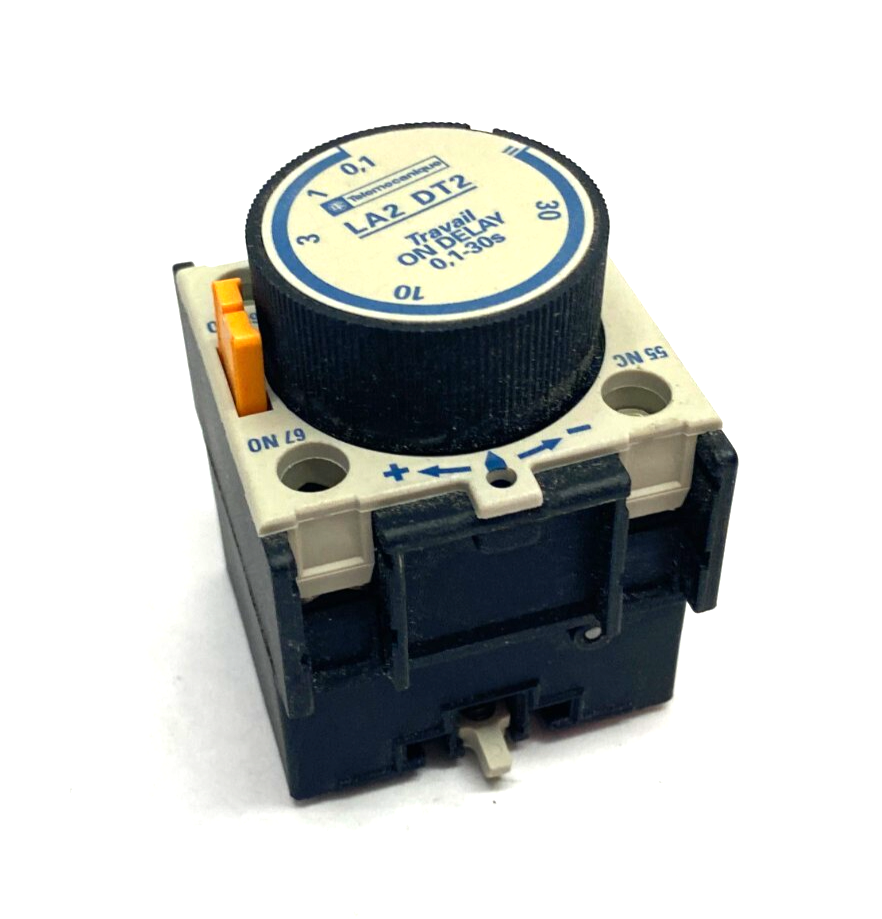Telemecanique LA2 DT2 Time Delay Contact Block, 023002 - Maverick Industrial Sales