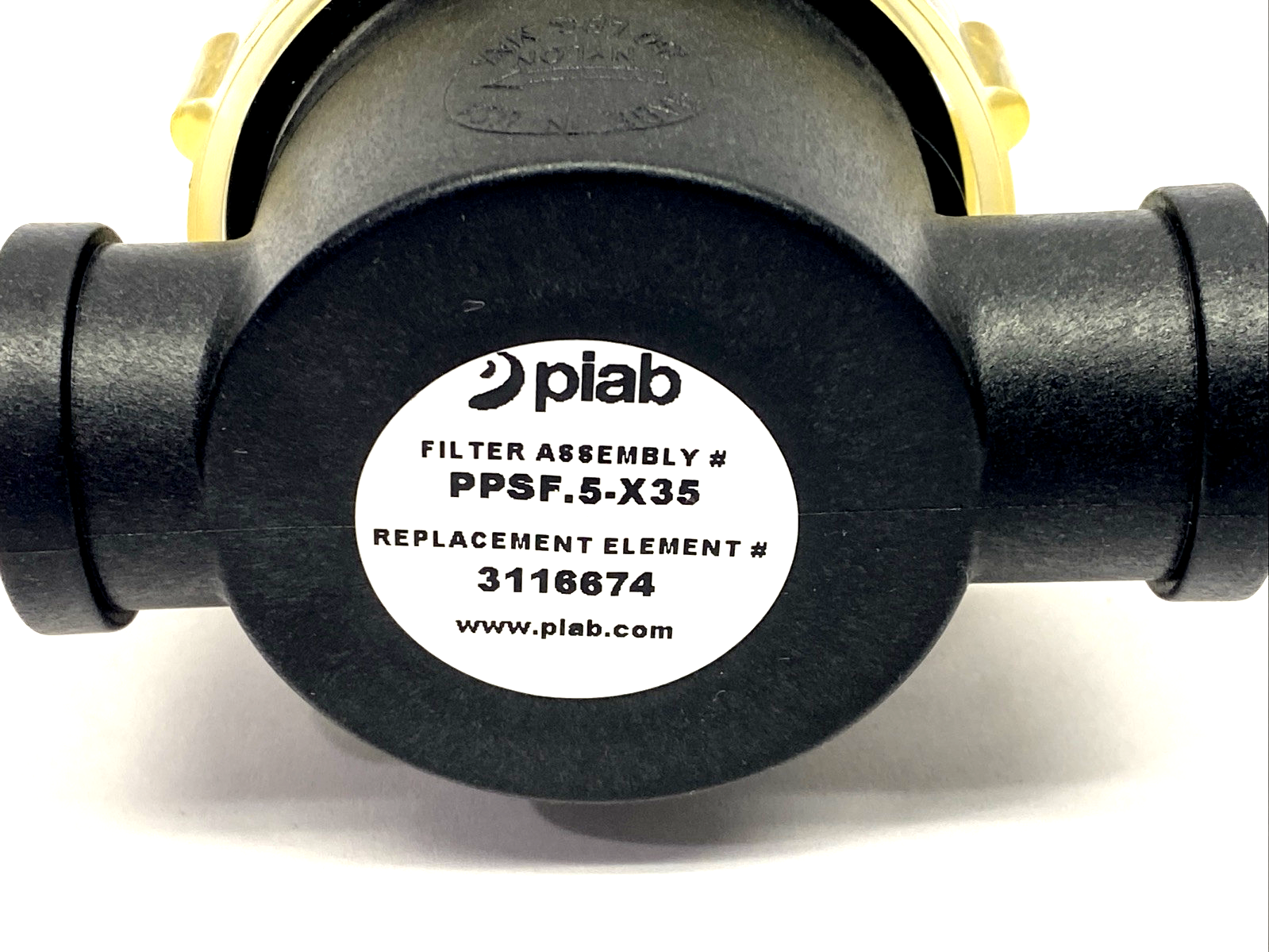 Piab PPSF.5-X35 Vacuum filter 1/2" NPT 0128413 - Maverick Industrial Sales