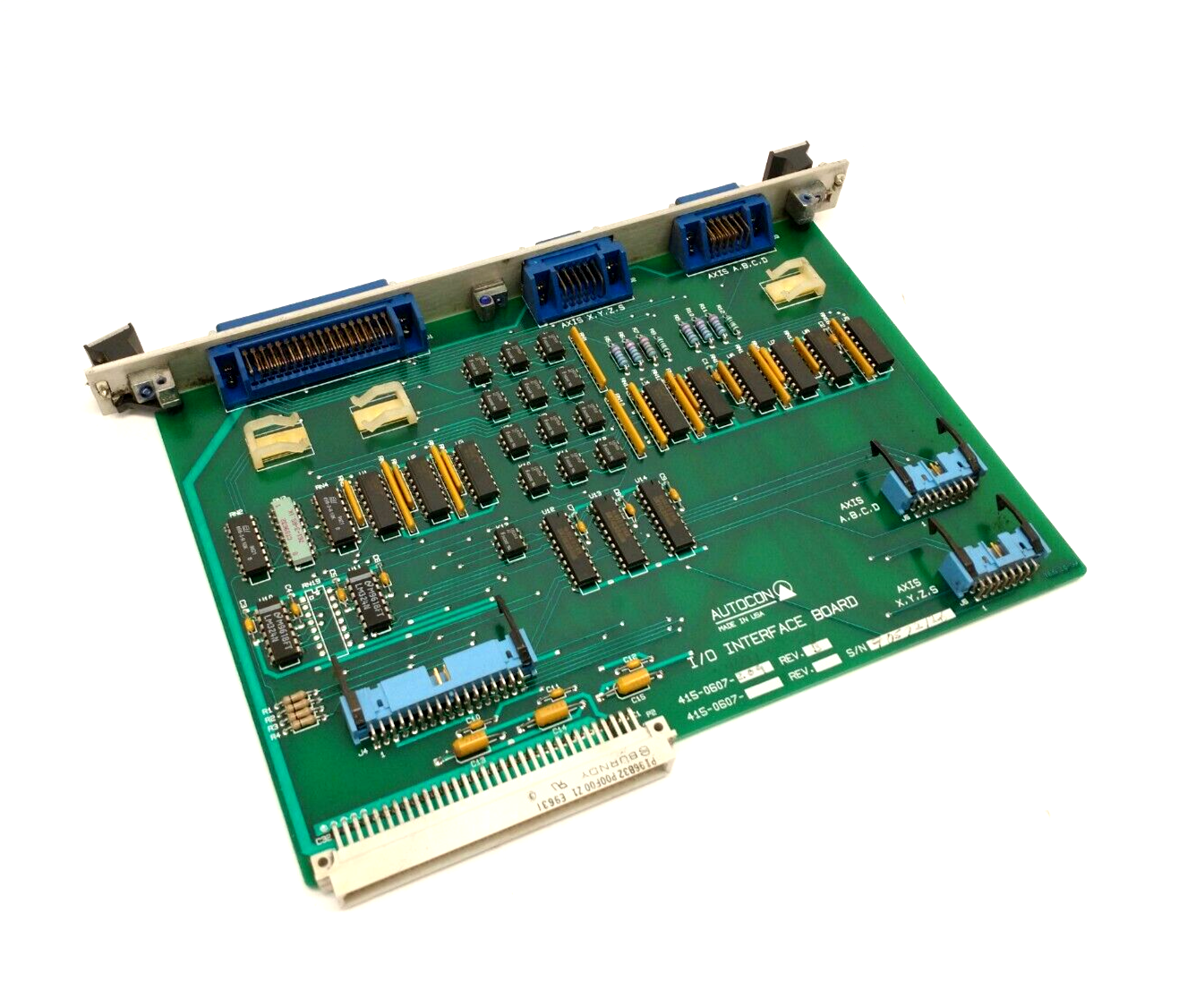 Autocon 415-0607-209 Rev. B I/O Interface Circuit Board PCB Hurco BMC30HT - Maverick Industrial Sales