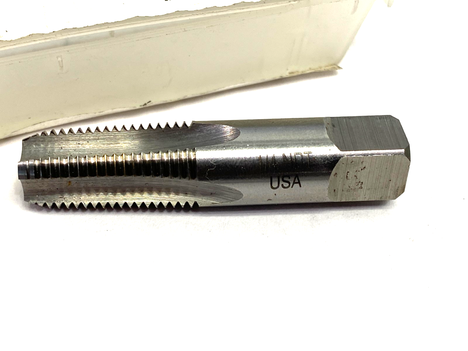 Widia 2750437 Standard Chamfer Pipe Tap 1/4 - 18 NPT ANSI 4FL TPR HSS - Maverick Industrial Sales