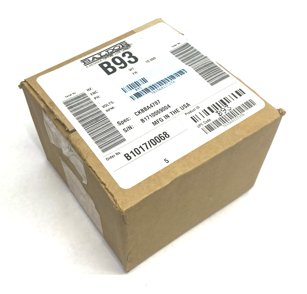 B93 | ABB Baldor Three-Point Motor Mount Bracket, Face Plate Kit CKBBA4787 - New - Maverick Industrial Sales