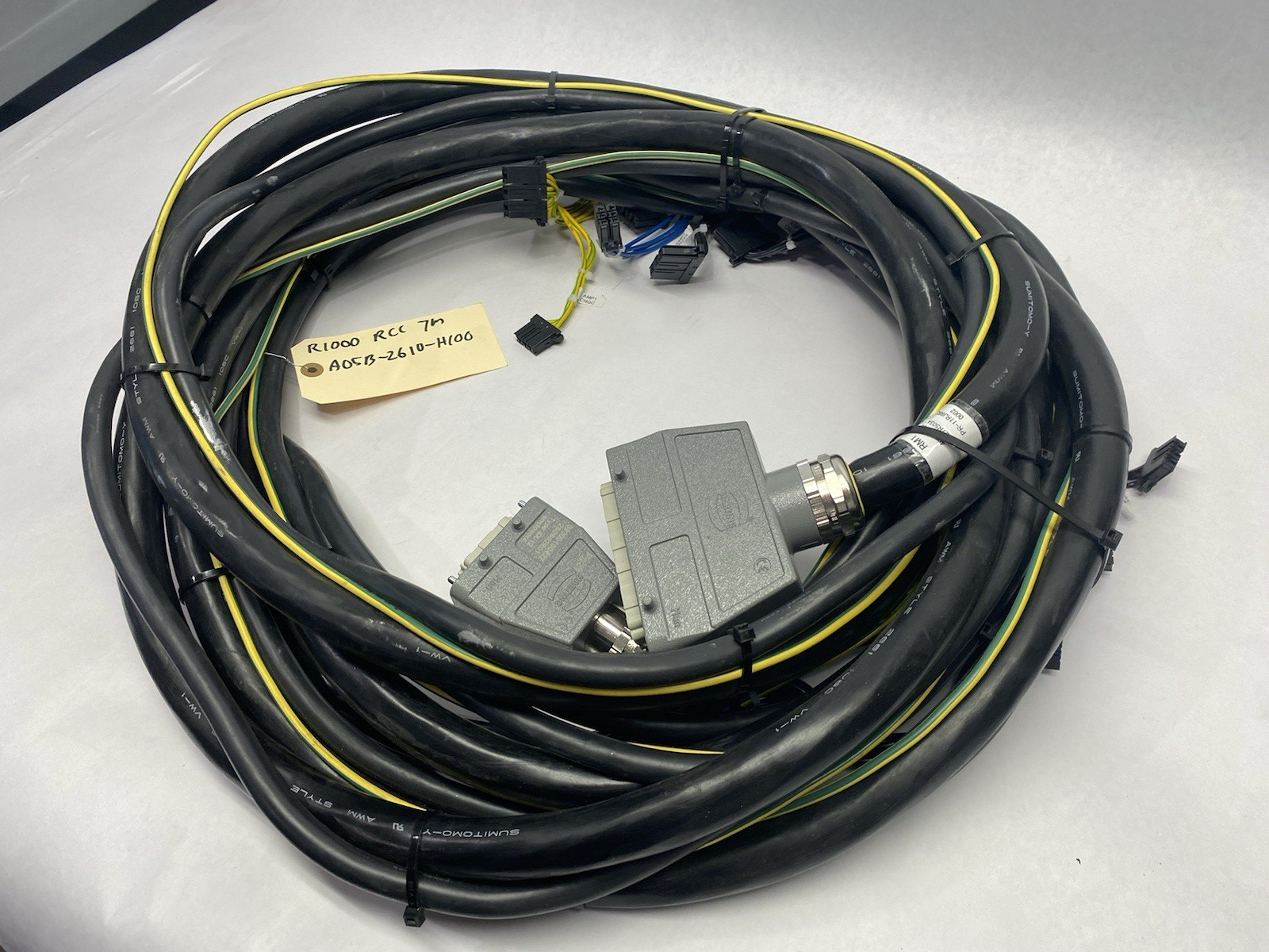A05B-2610-H100 | Fanuc Robot Harness Power Cable Assembly R1000 RCC 7m - New – Open box - Maverick Industrial Sales