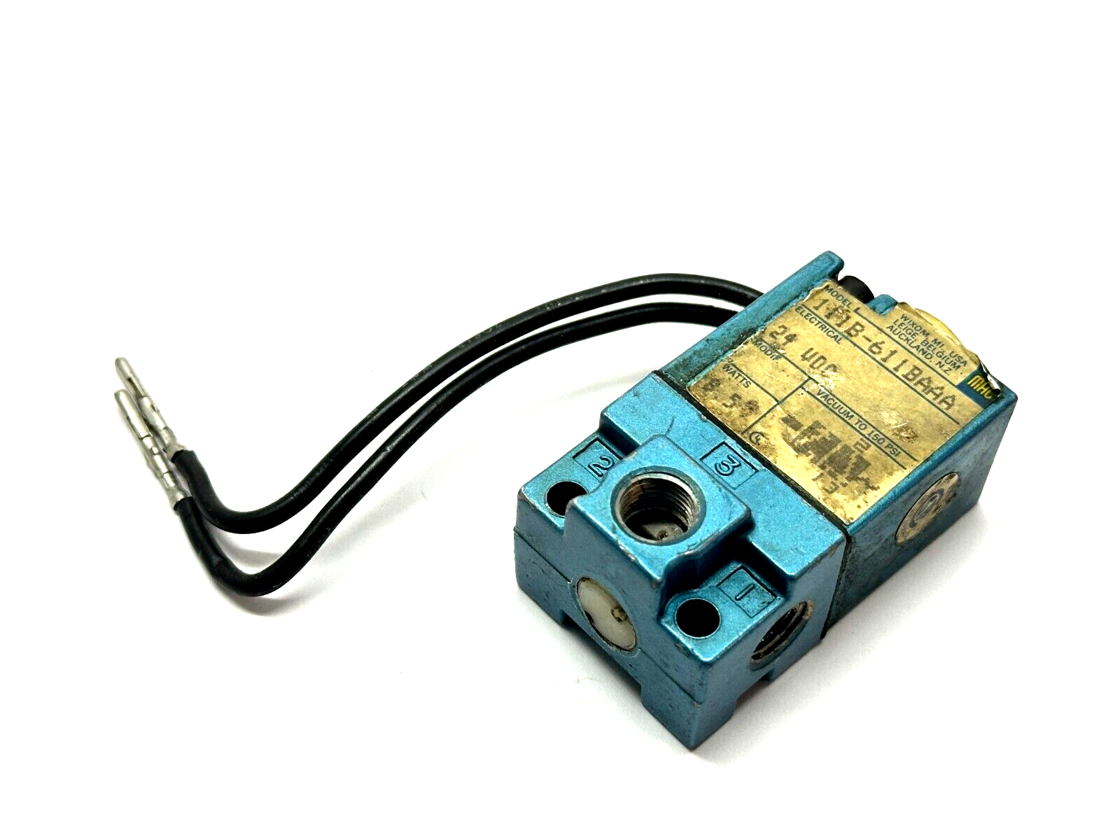 MAC 111B-611BAAA Solenoid Valve 8.5W 25VDC 1/8"NPT - Maverick Industrial Sales