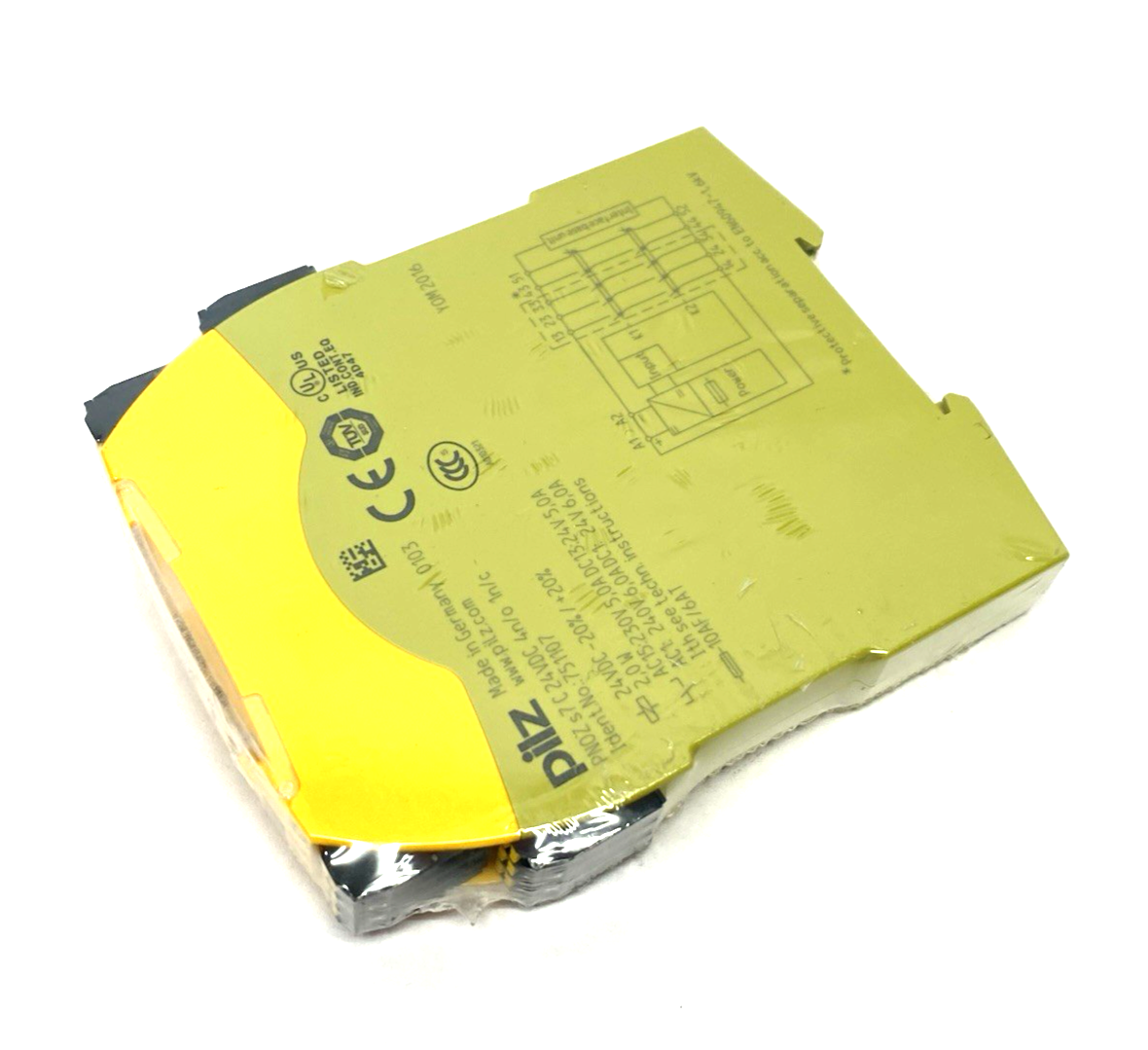 Pilz 751107 Sigma Contact Expansion Safety Relay PNOZ s7 C 24VDC 4 n/o 1 n/c - Maverick Industrial Sales