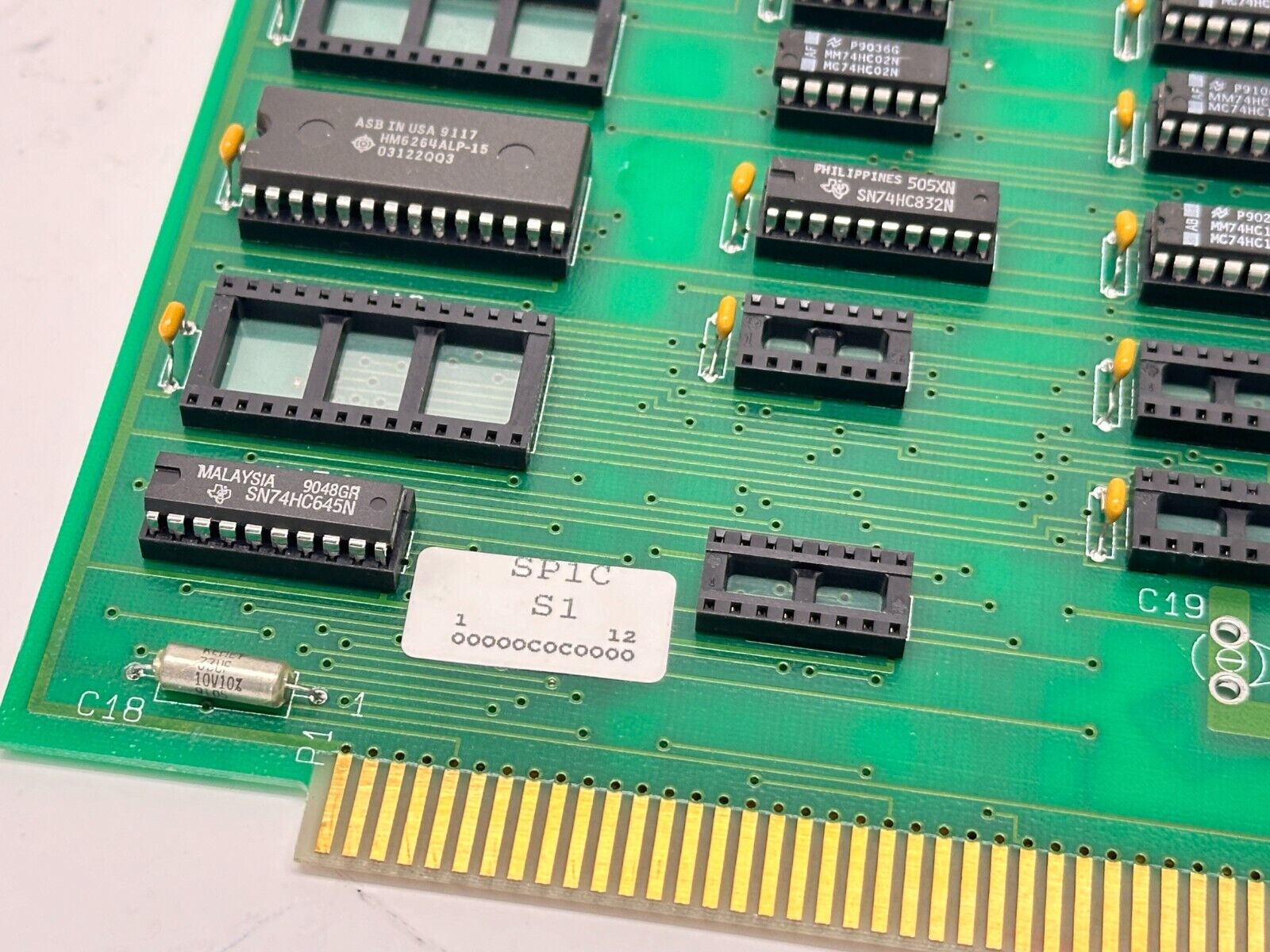Eberline 11392-D02 Rev E Memory II Board SP1C S1 - Maverick Industrial Sales