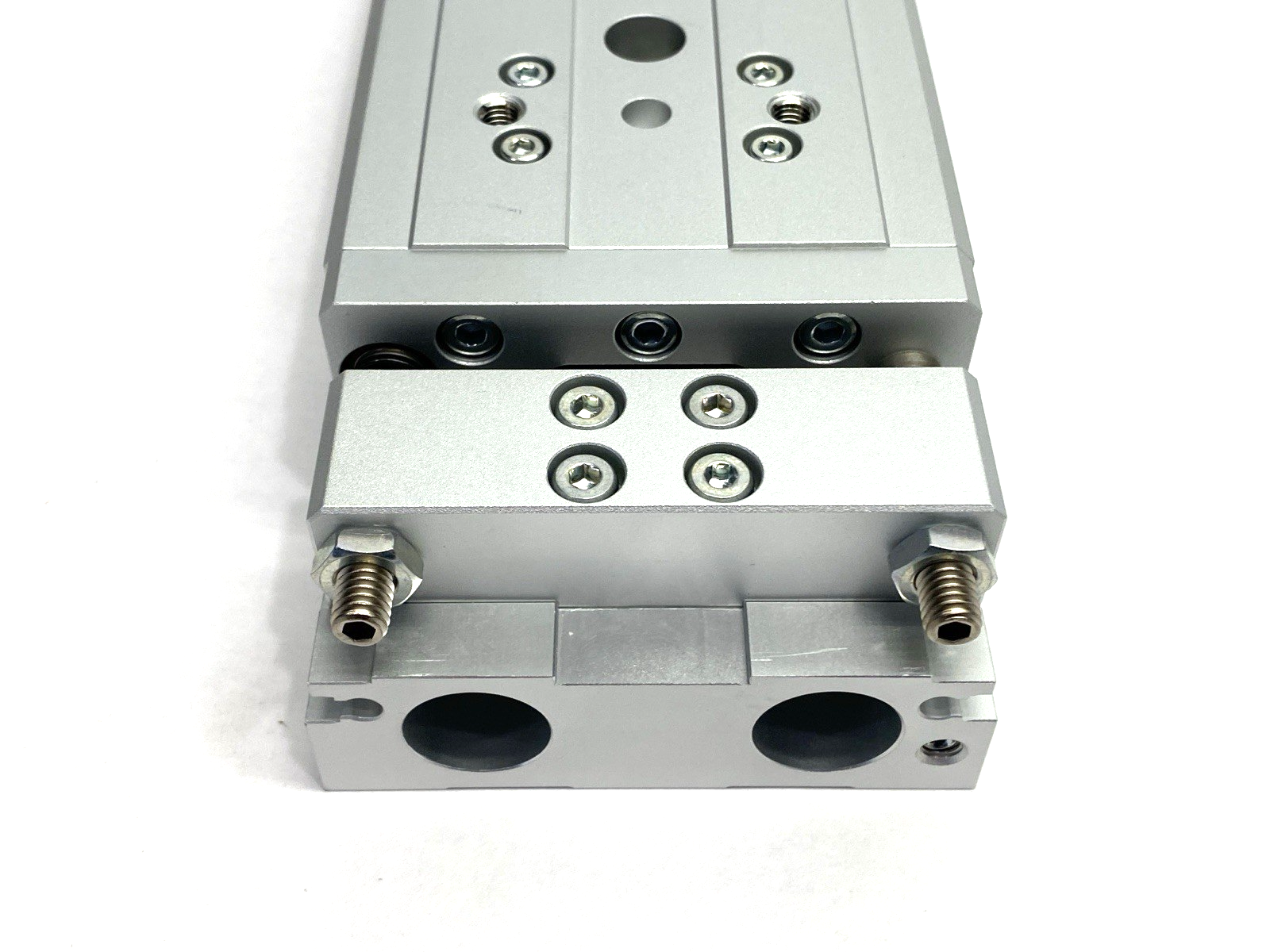 SMC MXW16-75B Guided Pneumatic Cylinder Slide Table 16mm Bore 75mm Stroke - Maverick Industrial Sales