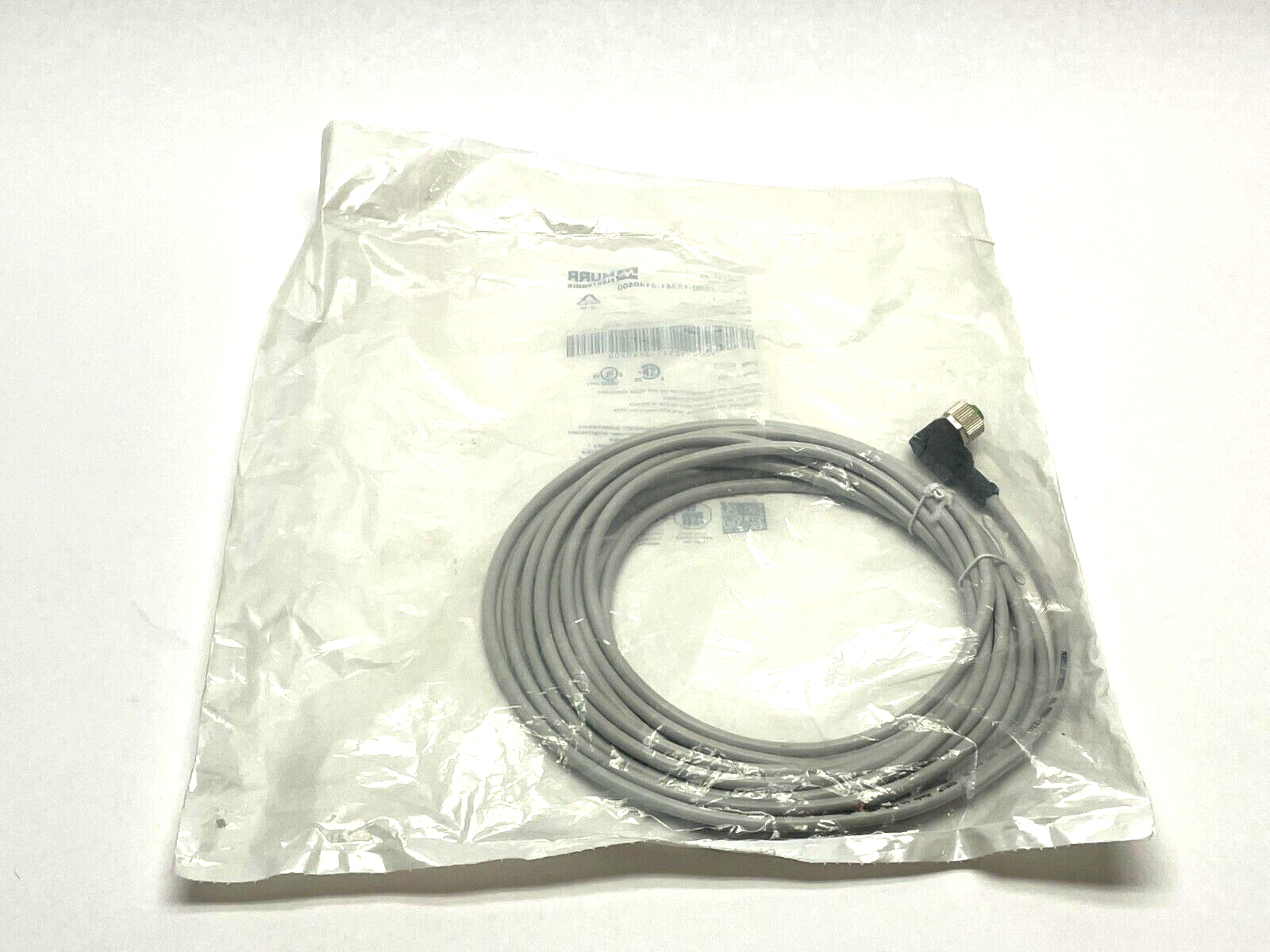 Murr Elektronik 7000-12341-2140500 Cordset Right Angle Connector 5m Length - Maverick Industrial Sales