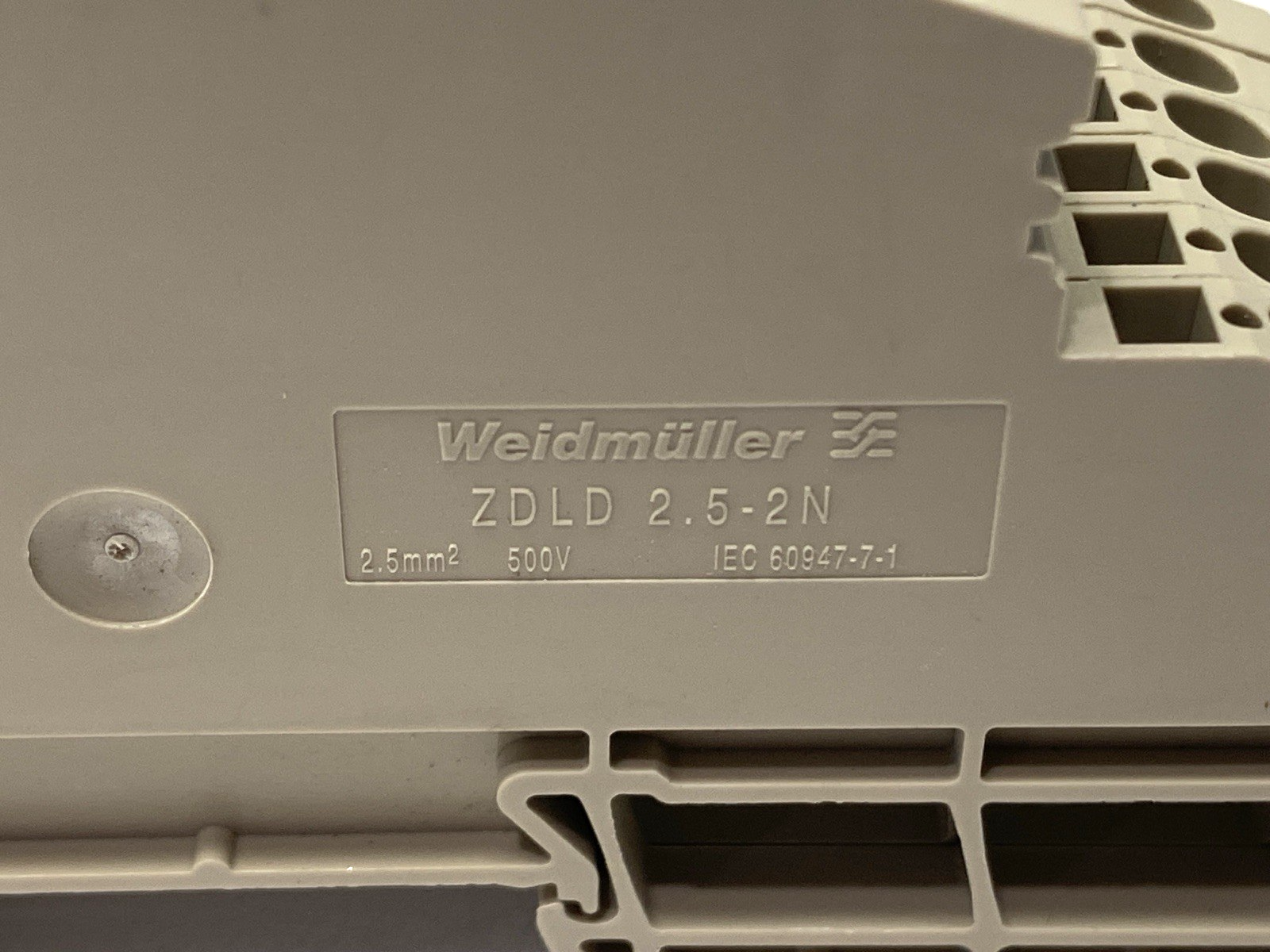 | Weidmuller ZDLD 2.5-2N Multi Tier Modular Terminal Block 1782300000 LOT OF 6 - Used - Maverick Industrial Sales