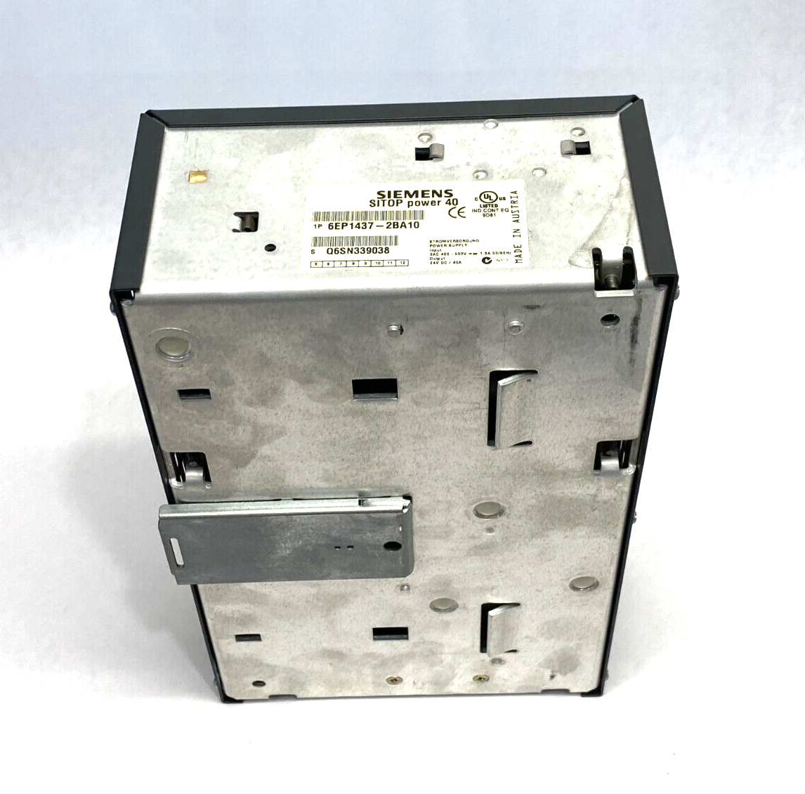 Siemens 6EP1437-2BA10 SITOP Power 40 Power Supply 400-500VAC to 24VDC 40A - Maverick Industrial Sales