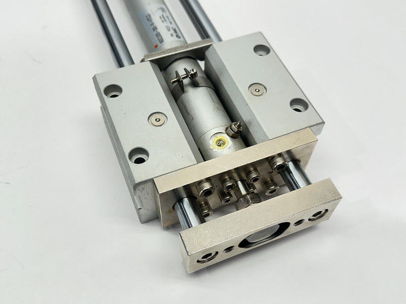 SMC MGCLB20-350-R-H7CLS Pneumatic Guided Cylinder 20mm Bore 350mm Stroke - Maverick Industrial Sales