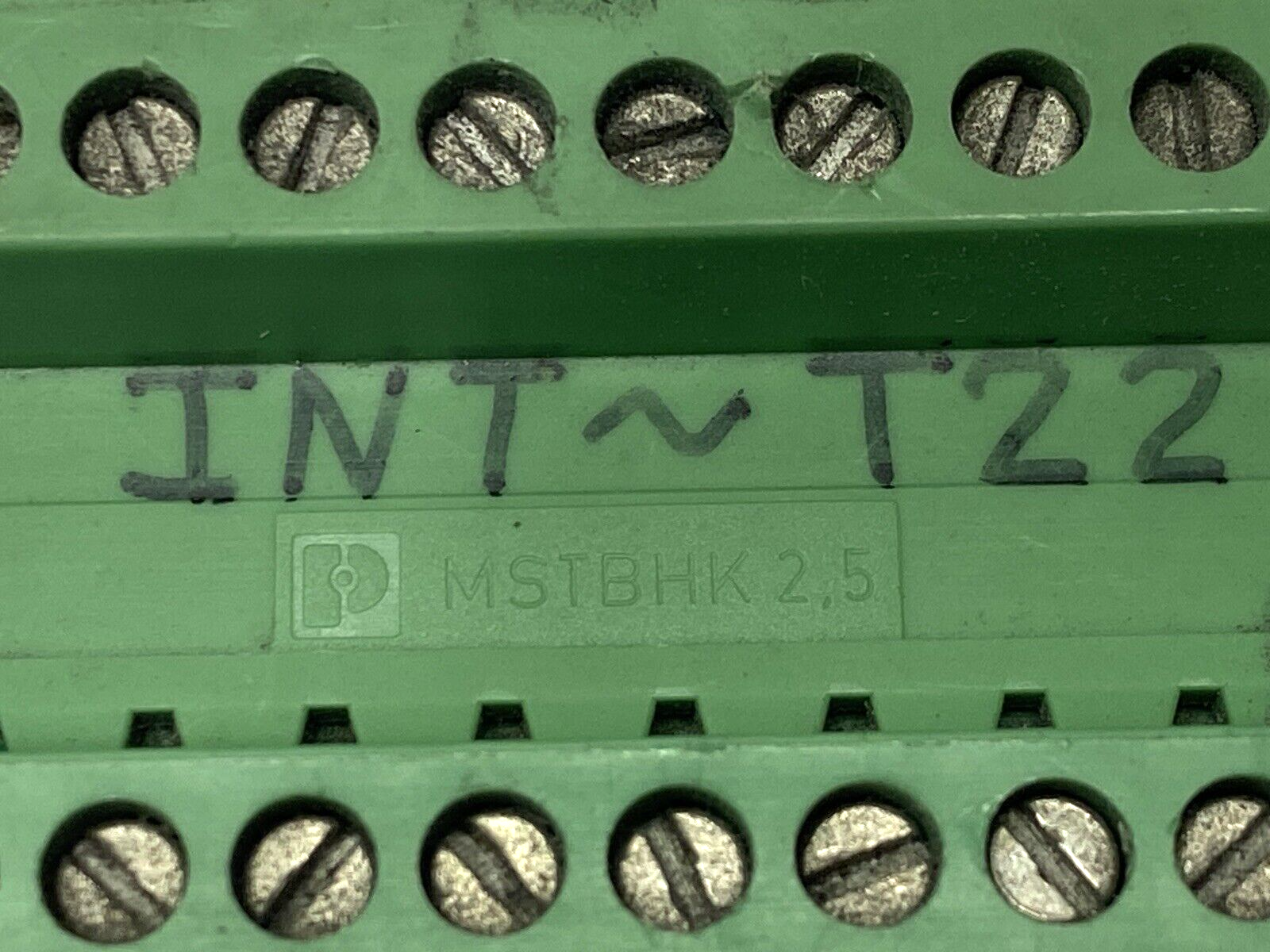 Phoenix Contact MSTBHK2,5 M/F 10-Pin DIN Rail Connectors MSTB 2,5 - Maverick Industrial Sales