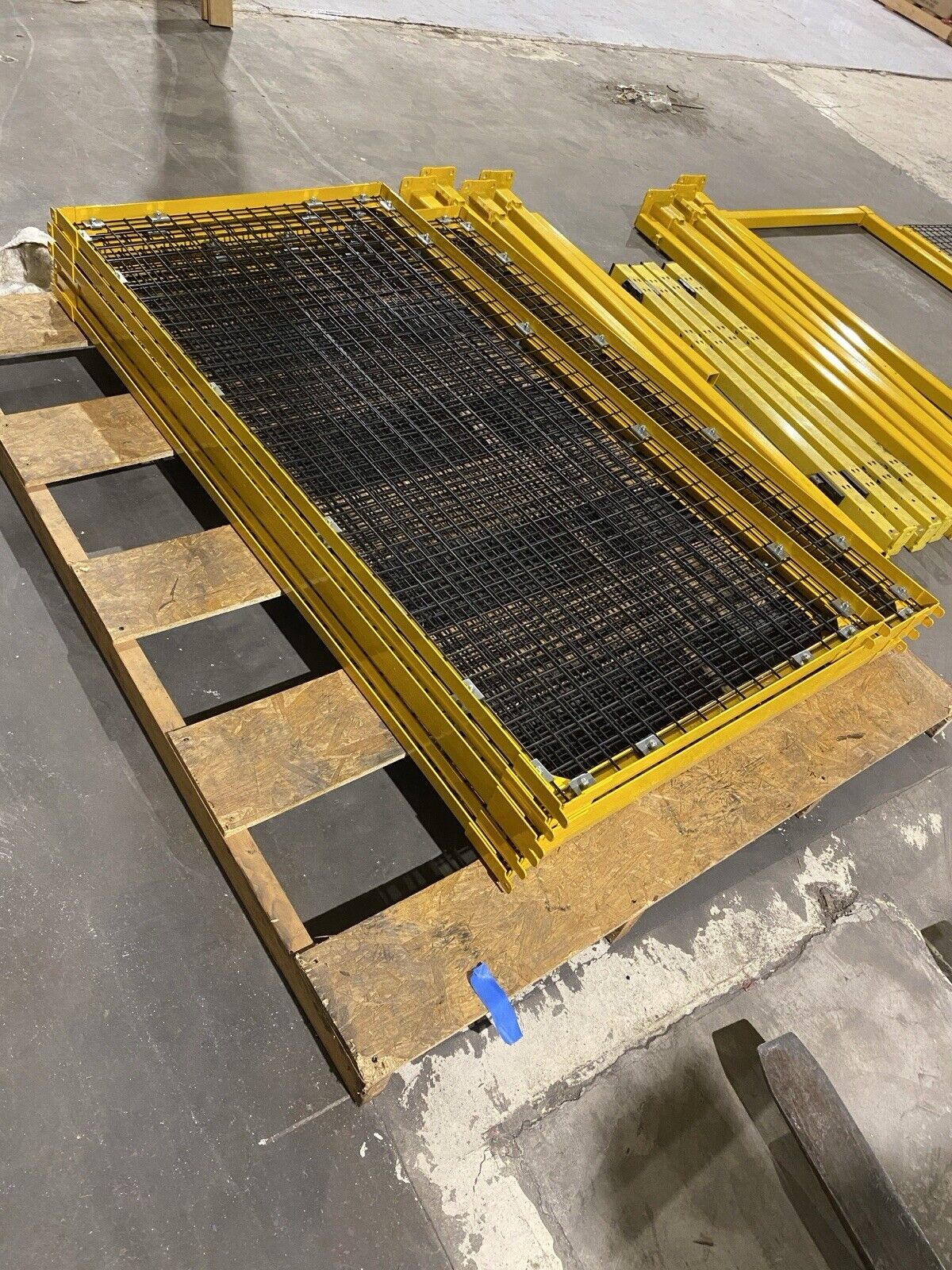 AGS Automation Guarding Systems Lot of 6 Panels and Posts - Maverick Industrial Sales