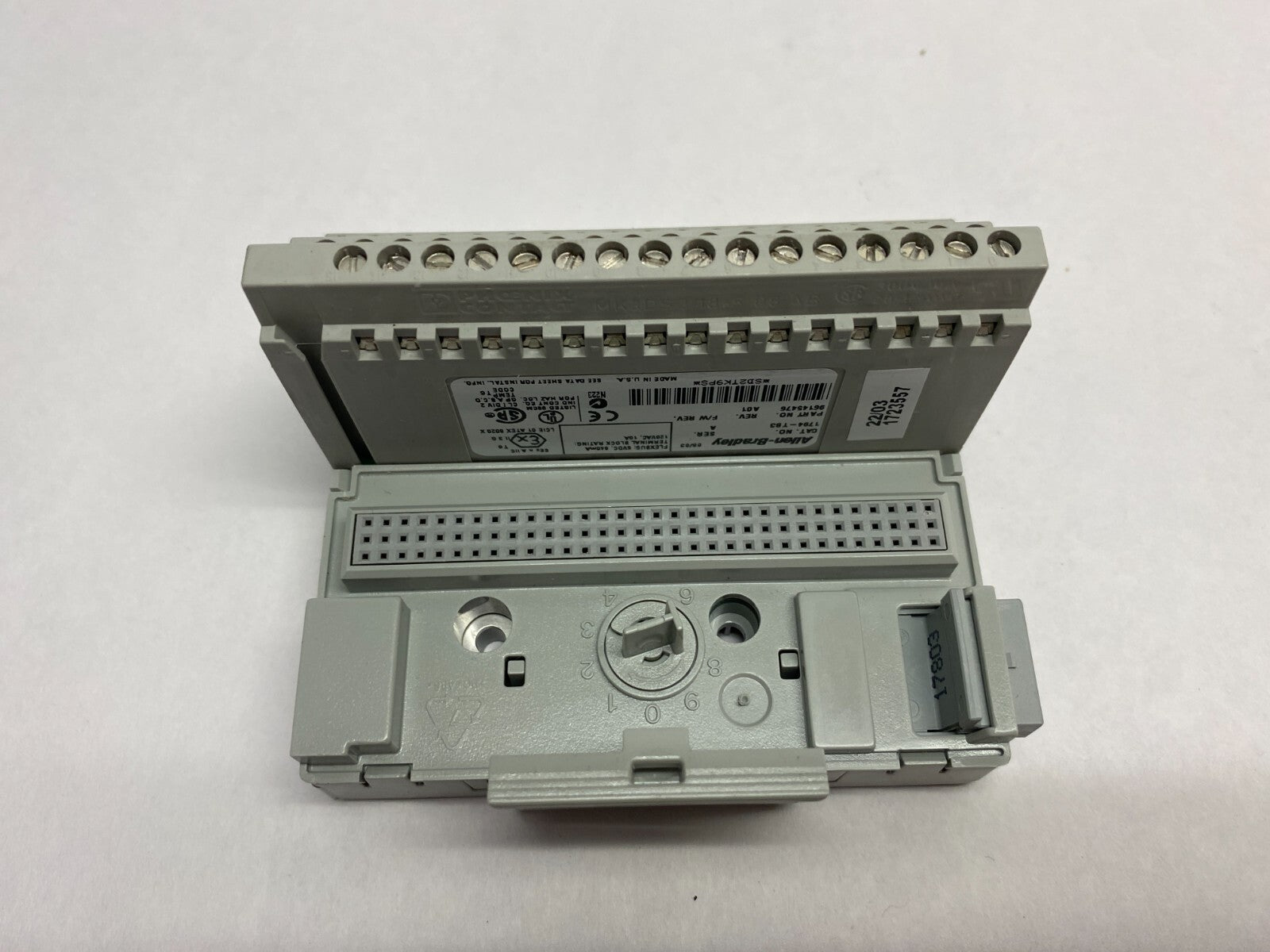 Allen Bradley 1794-TB3 Ser A Flex I/O Terminal Base 96145476 - Maverick Industrial Sales